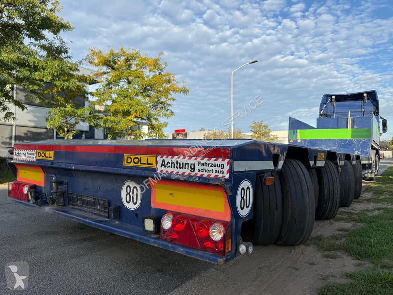 Traktor MAN 18.440 Doll Trailer 4x Steered Axles