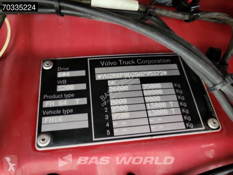 Volvo 750 6X4 Full-Air VDS Liftachse Big-Axle...