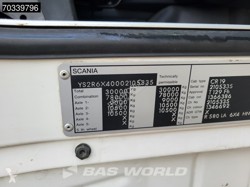 Cabeza tractora Scania R580 6X4 V8 Retarder...