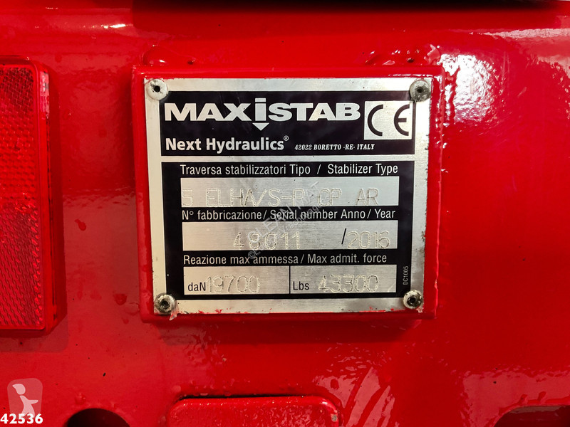 Traktor MAN 35.500 8x4 HMF 95 Tonmeter...