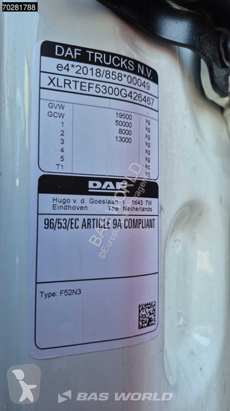 Tahač DAF 480 4X2 2x Tanks LED SmartTacho2