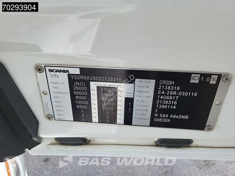 Trekker Scania R580 R 6X2 Retarder Full-Air...