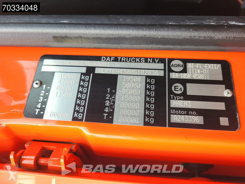 Cap tractor DAF 4X2 Retarder ACC ADR PTO Alcoa's