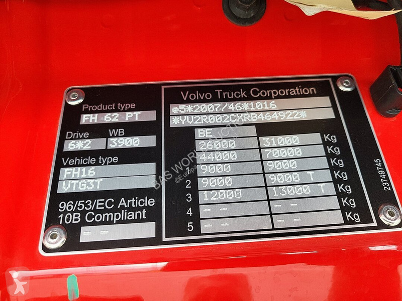 Ciągnik siodłowy Volvo 650