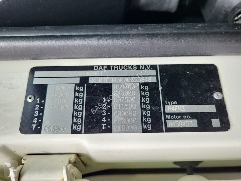 Cabeza tractora DAF 480