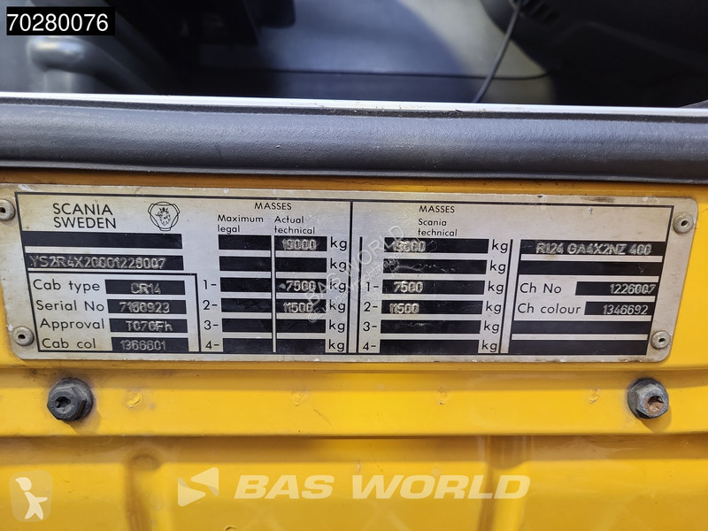 Traktor Scania R400 R 4X2 ow Mileage! Hydraulik...