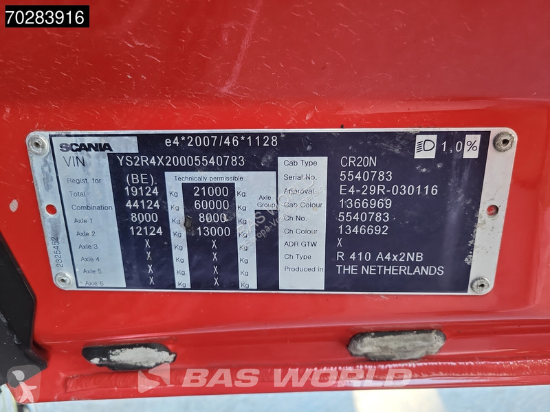 Traktor Scania 410 4X2 XT! etarder Hydraulik...