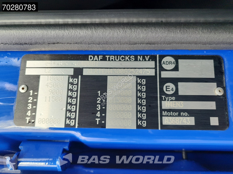 Tracteur DAF 480 4X4 ComfortCab 4x4 PXP...