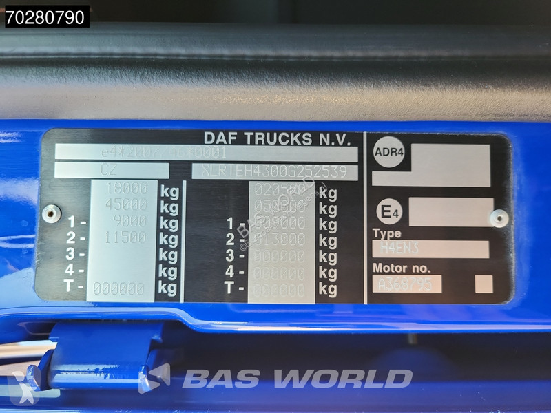 Tracteur DAF 480 4X4 ComfortCab 4x4 PXP Hydraulik