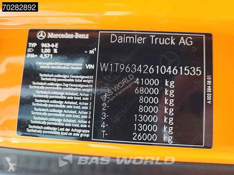 Tractor Mercedes 4163 8X4 180T GigaSpace...