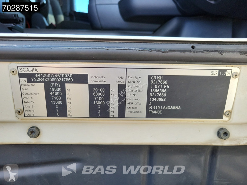 Traktor Scania 410 4X2 etarder Navi Xenon Euro 6
