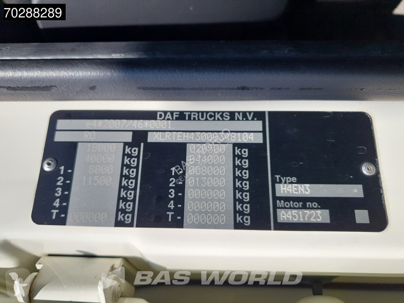 Tahač DAF 480 4X2 SSC Retarder 2xTanks ACC...
