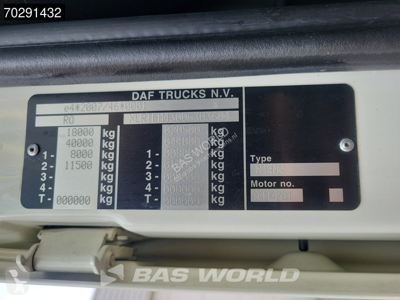 Tahač DAF 480  4X2 SSC Retarder 2xTanks ACC Euro 6
