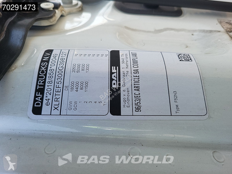 Tahač DAF 480 4X2 Retarder 2xTanks LED ACC Euro 6