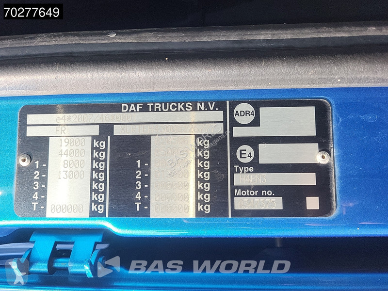 Tahač DAF 480 4X2 SSC Retarder Standklima
