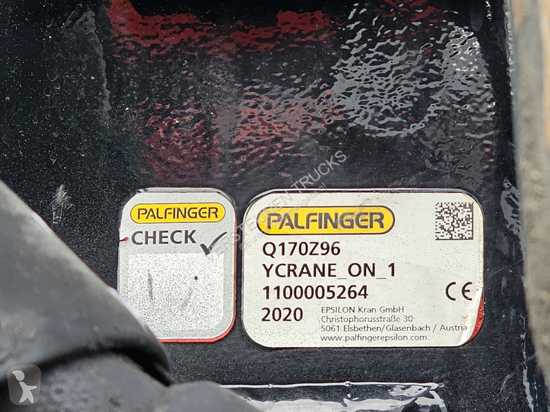 جرار Mercedes 3363 SL / 6x4 / PALFINGER EPSILON...