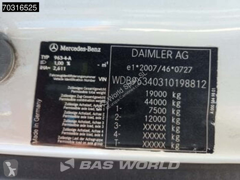 جرار Mercedes 1843 4X2 ClassicSpace Retarder