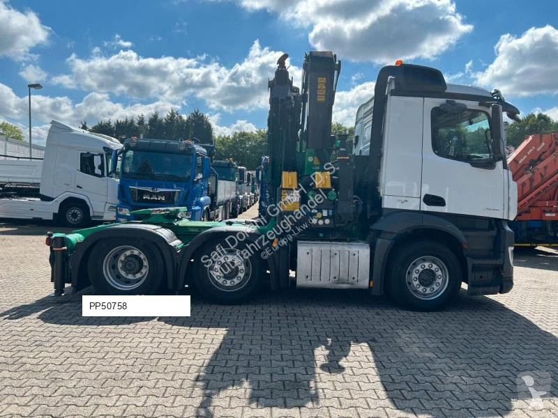 جرار Mercedes 2545 SZM mit PK 41002 Kran 6x2
