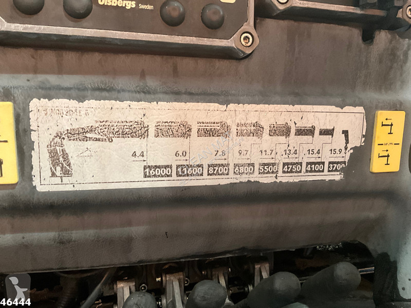 جرار MAN 41.363 8x4 Manual Full steel Hiab 80...