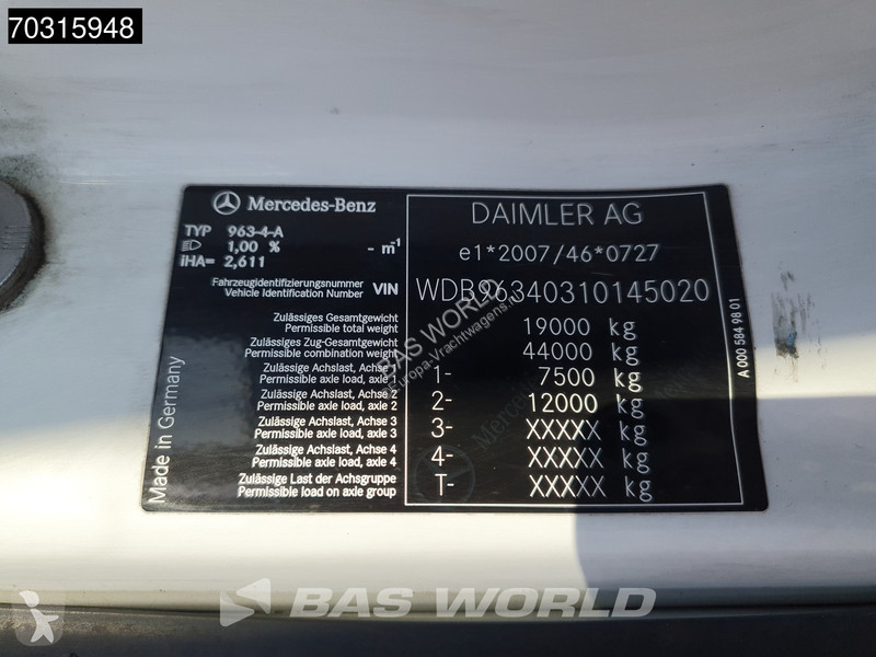 جرار Mercedes 1843 4X2 ClassicSpace Retarder...