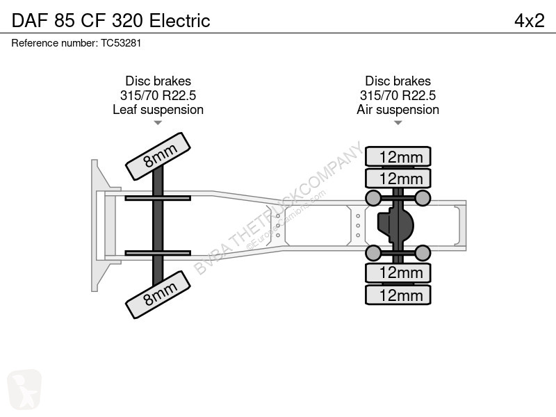 جرار DAF 320 Electric