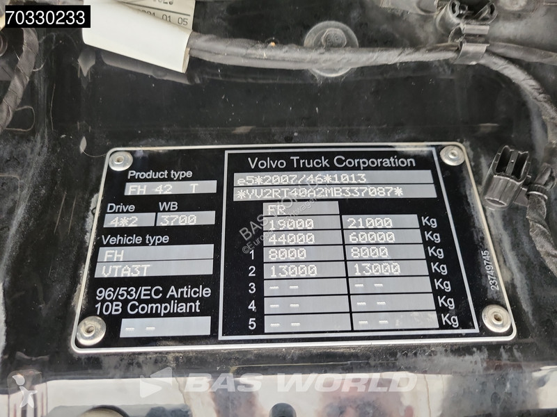 جرار Volvo 500  4X2 Low Roof! Hydraulic Alcoa's