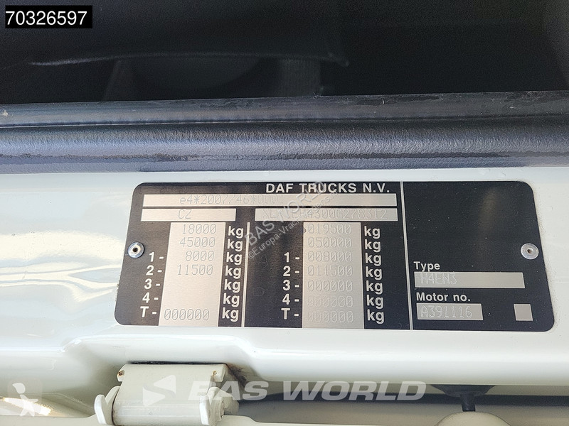 جرار DAF XF  XF 4X2 SSC Mega 2xTanks Standklima...