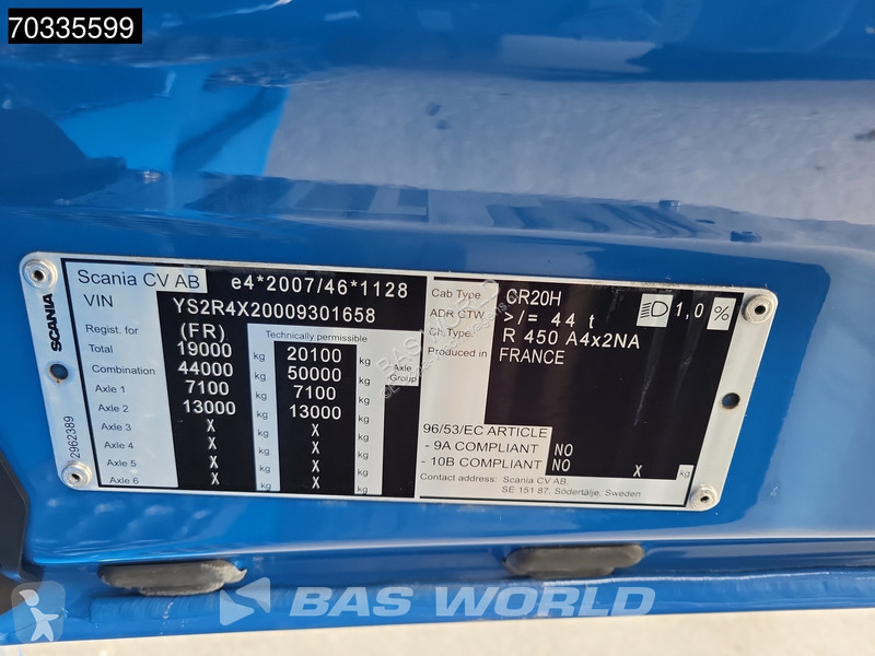 Tahač Scania 4X2 Retarder Hydraulic Standklima...