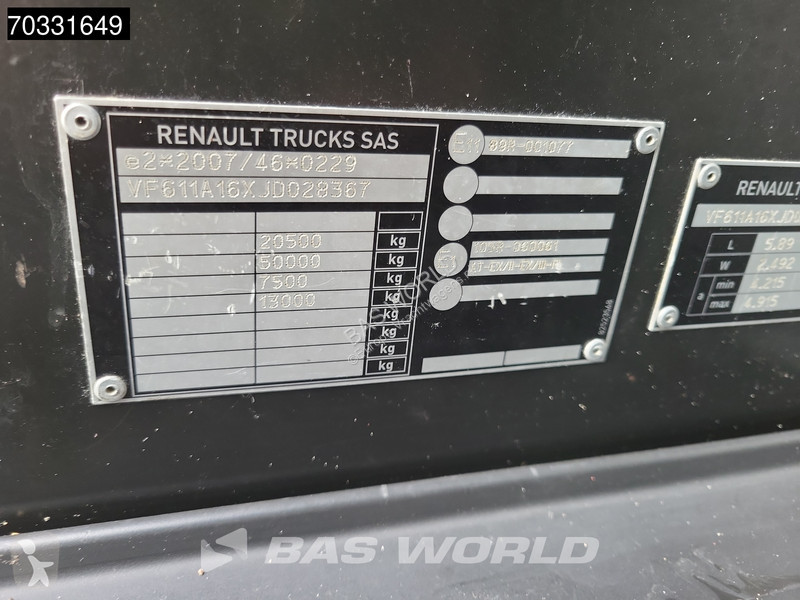 Cabeza tractora Renault T 460 4X2 SleeperCab A...
