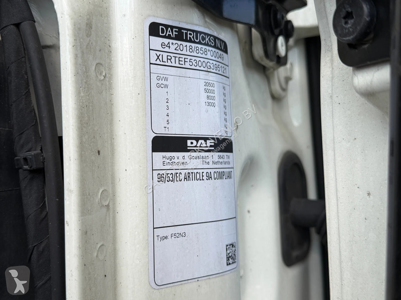 Cap tractor DAF 530 4x2 Euro 6E Smart Tacho...