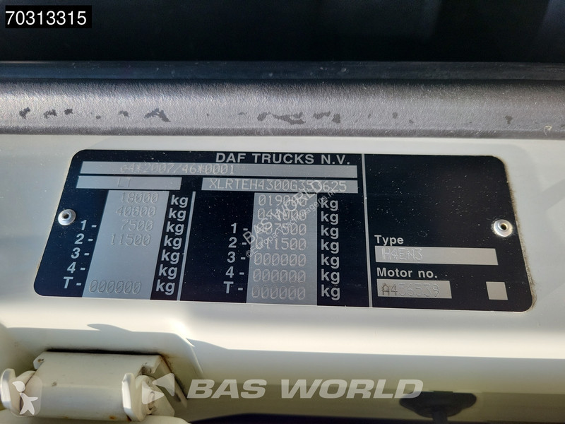 Тягач DAF 480 4X2 SC Mega 2xTanks Standklima ACC