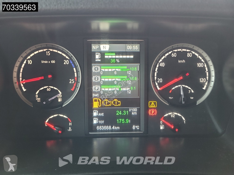 Cabeza tractora Scania 580  4X2 V8 etarder 2x...