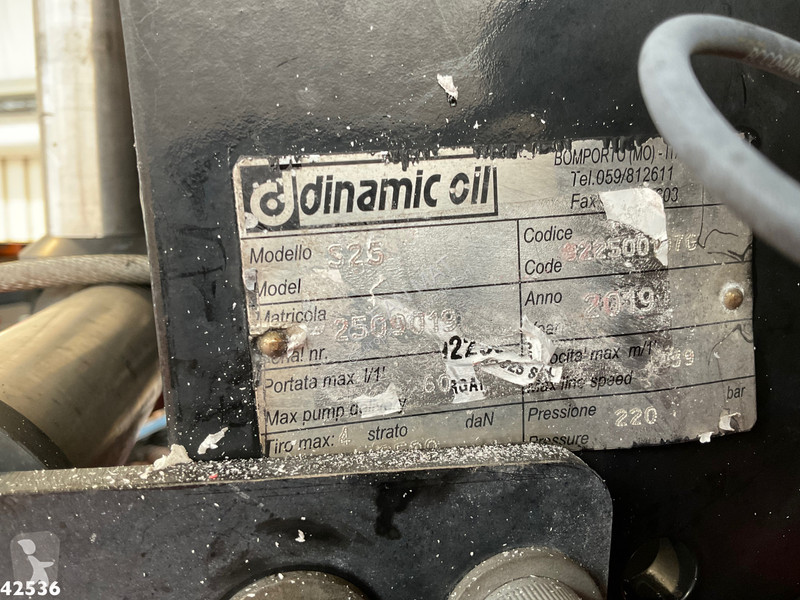 Traktor MAN 35.500 8x4 HMF 95 Tonmeter...