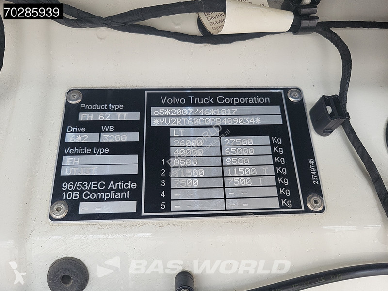 Tractor Volvo 540  6X2 XL Retarder 2xTanks...