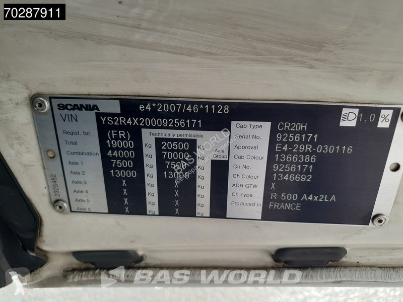 Tractor Scania R500 R 4X2 Retarder 2xTanks Navi...