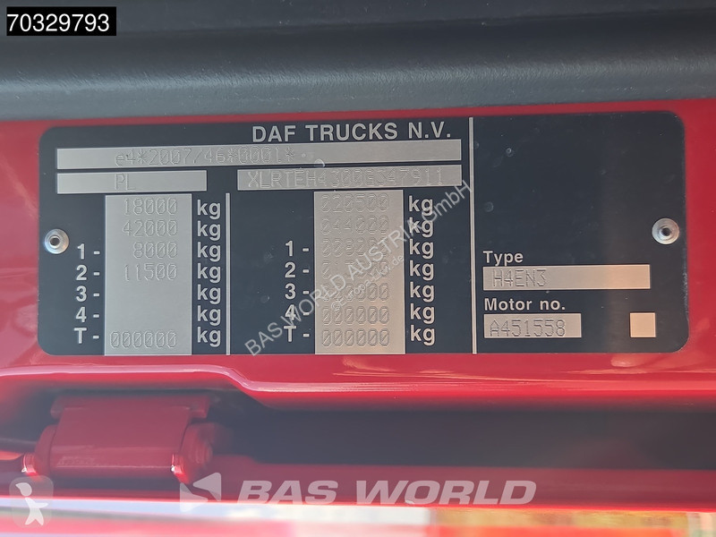 جرار DAF XF  4X2 SSC 2x Tanks ACC DEB LED 90%...