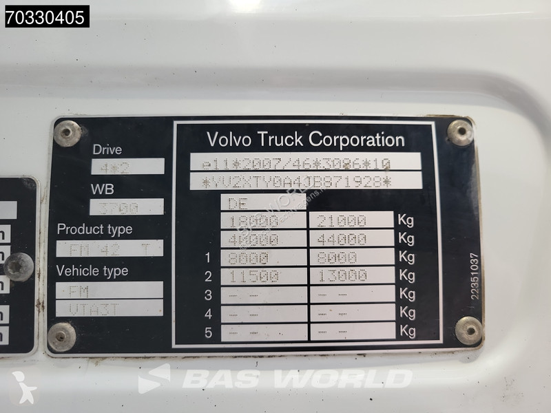 جرار Volvo 460 4X2 Hydraulik ACC Big Axle