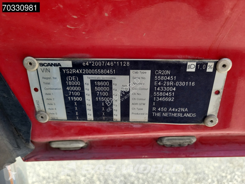 جرار Scania 4X2 Retarder Hydraulic ACC Standklima
