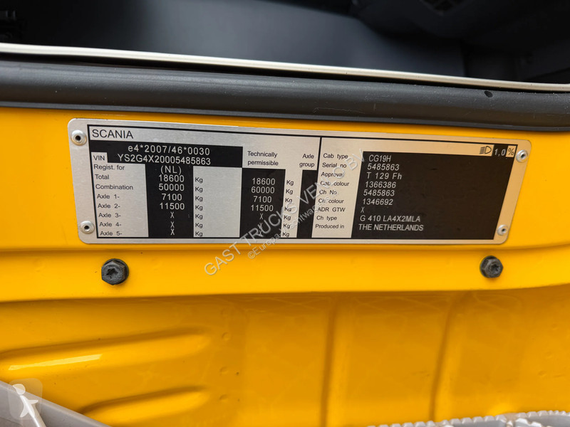Cabeza tractora Scania 410 Euro 6 SCR Only -...