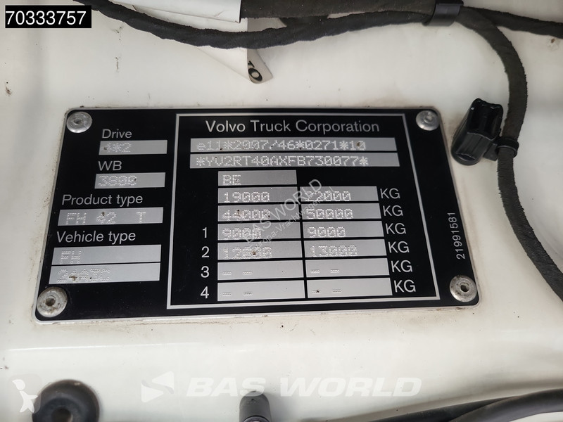 Cabeza tractora Volvo 500 4X2 Hydraulic VEB+...