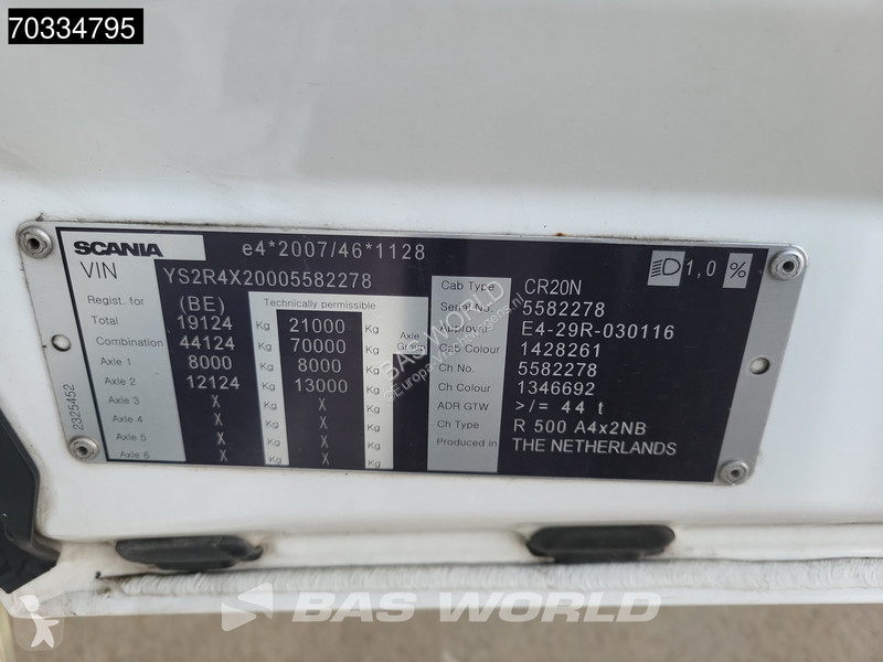 Scania R500 4X2 Full-Air Retarder Hydraulik...