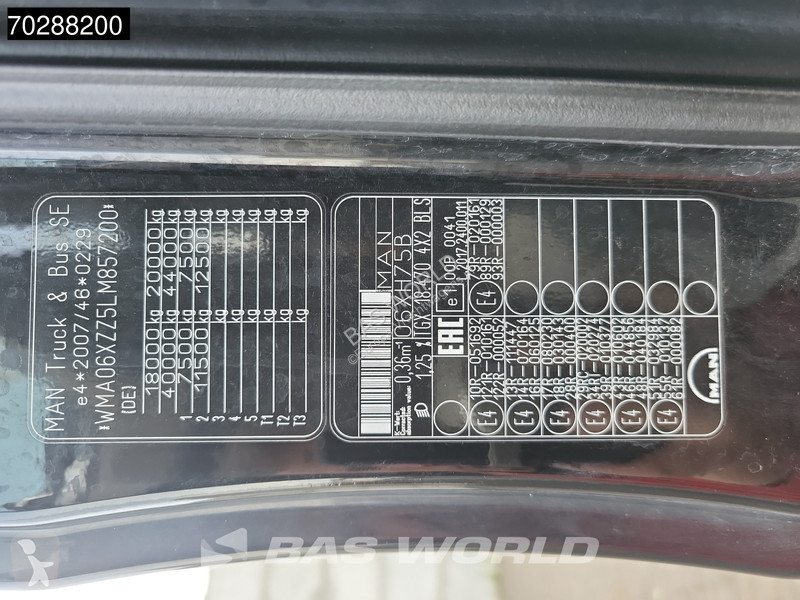 Traktor MAN 18.470 4X2 Retarder Standklima...