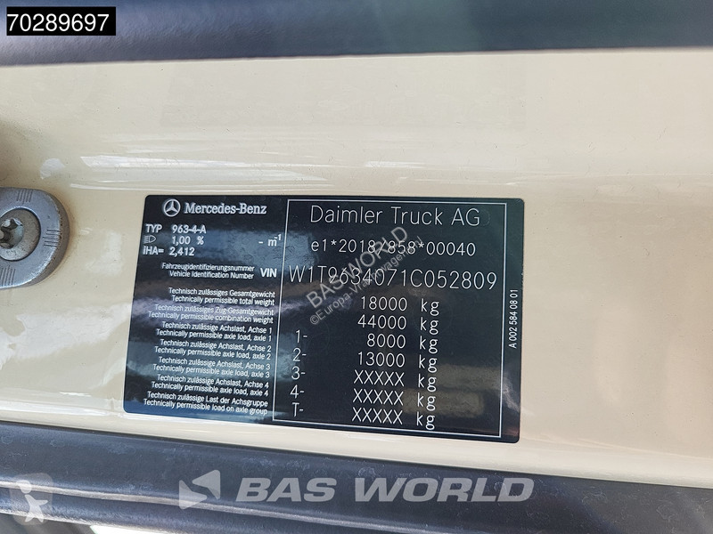 Tractor Mercedes 1848 4X2 BigSpace Retarder...