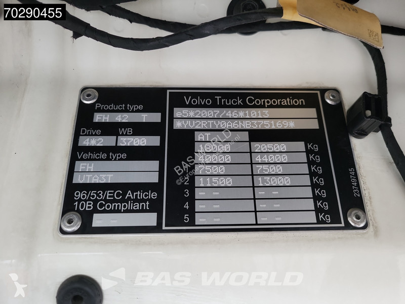 Traktor Volvo FH  4X2 XL Retarder I-ParkCool...