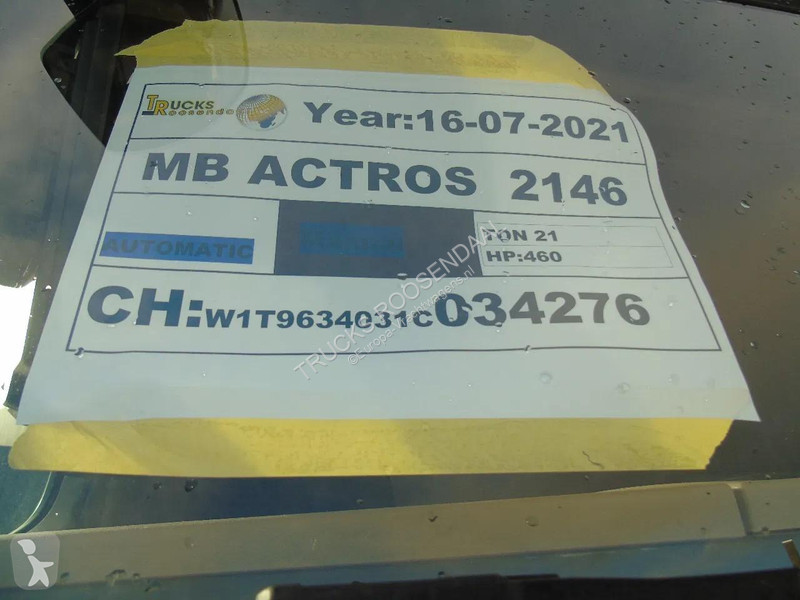 جرار Mercedes 2146 + PTO + EURO 6