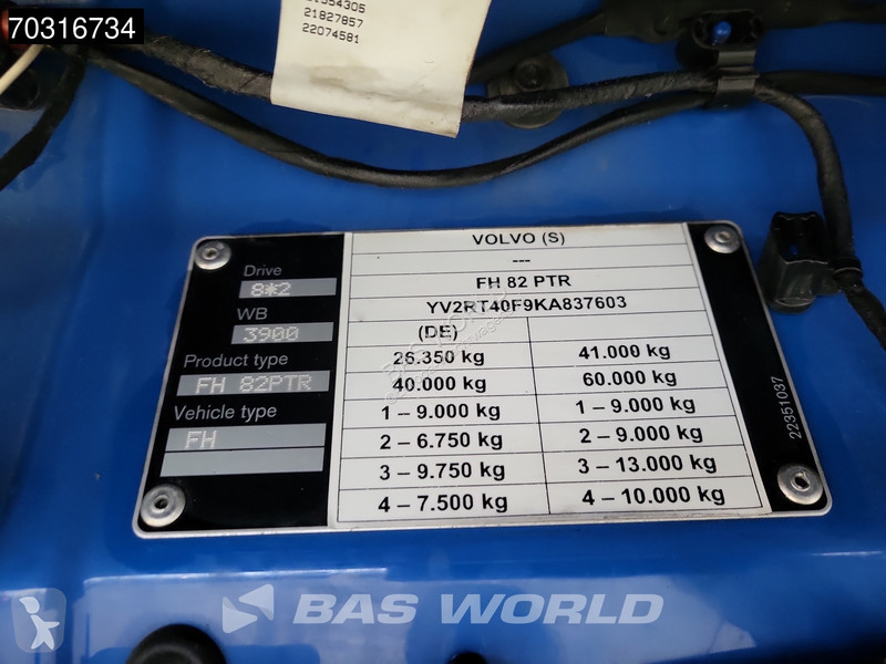 جرار Volvo 500 8X2 Steered Tag axle!...