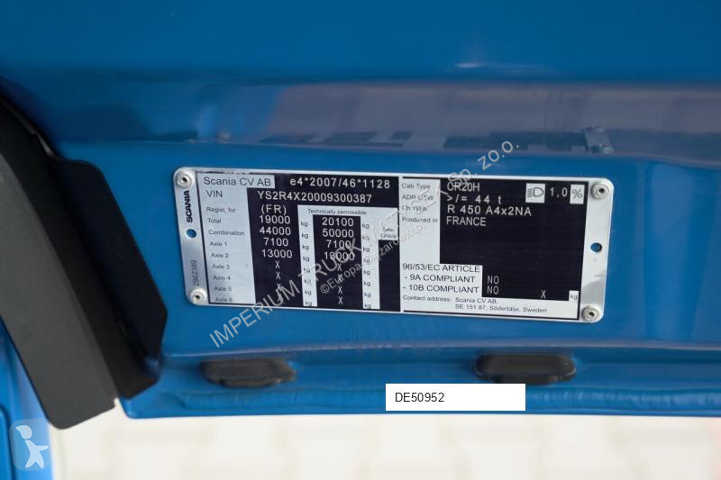 جرار Scania R 450 / HYDRAULIKA / I-PARK COOL /...