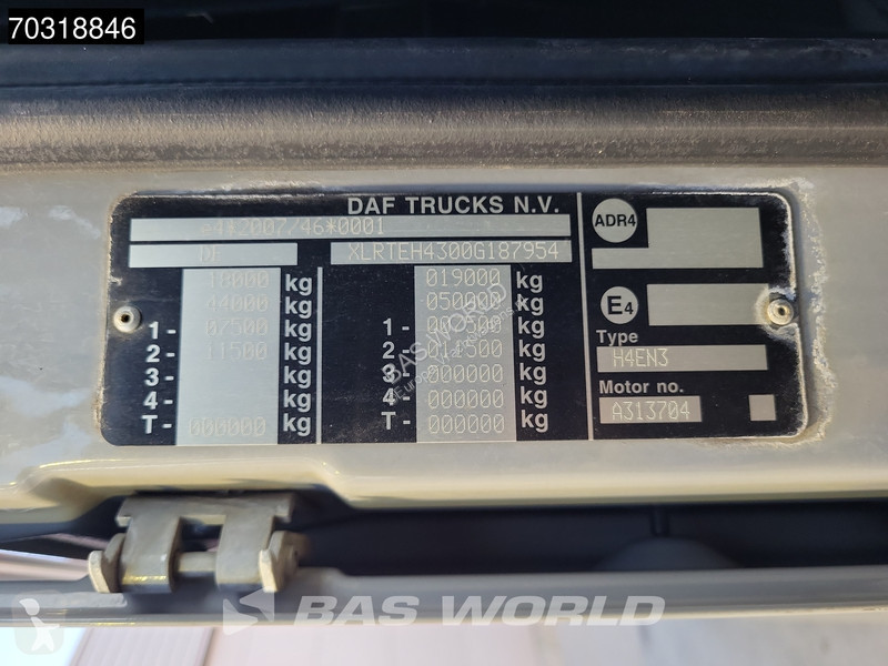 Trekker DAF XF  XF 4X2 NL-Truck APK SSC Mega...
