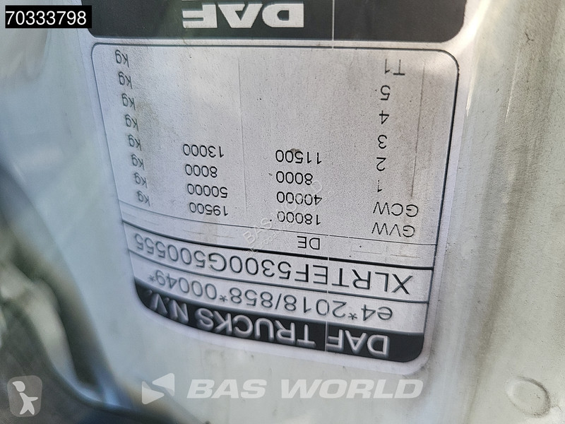 جرار DAF XG  4X2 2xTanks 80%Tyres ACC Standklima