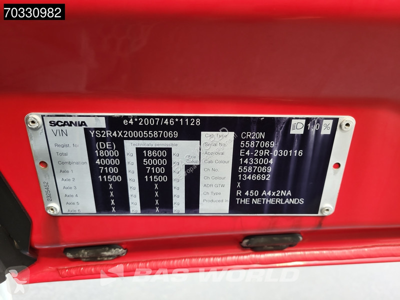 Traktor Scania 4X2 Retarder Hydraulic ACC...
